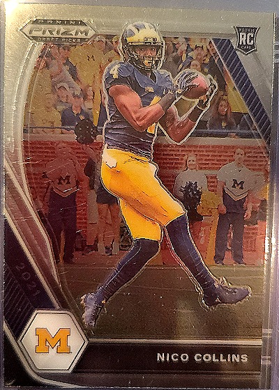 2021 Panini Prizm Draft Picks #114 Nico Collins — front