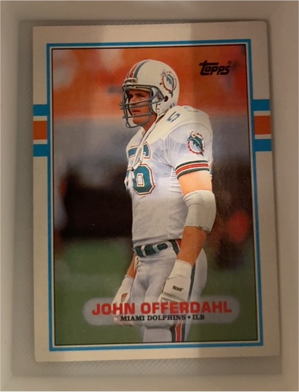 1989 Topps #295 John Offerdahl — front
