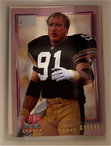 1993 Pro Set Power Update - Power Moves #PMUD25 Kevin Greene — front
