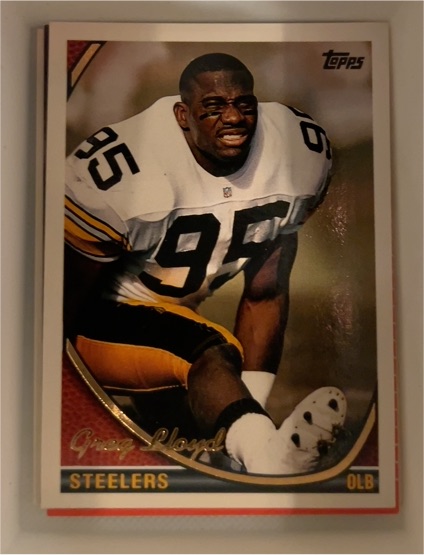 1991 Topps #95 Greg Lloyd — front