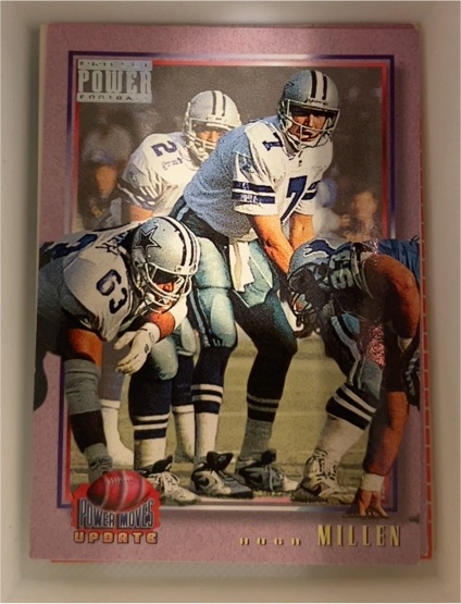 1993 Pro Set Power Update Moves #PMUD4 Hugh Millen — front