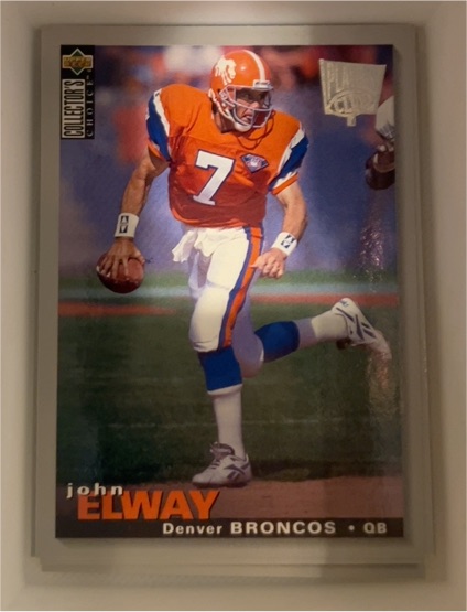 1995 Upper Deck Collector's Choice #88 John Elway — front