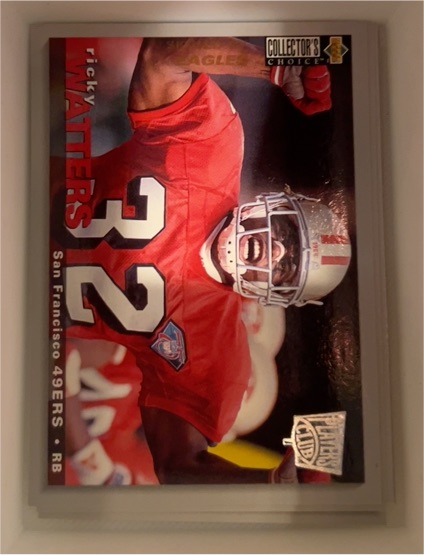 1995 Upper Deck Collector's Choice #32 Ricky Watters — front