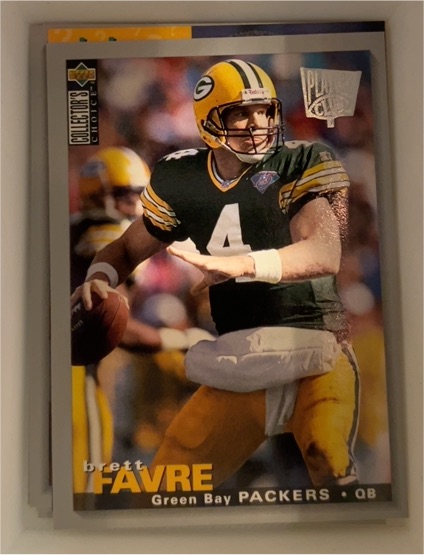 1995 Upper Deck Collector's Choice #73 Brett Favre — front