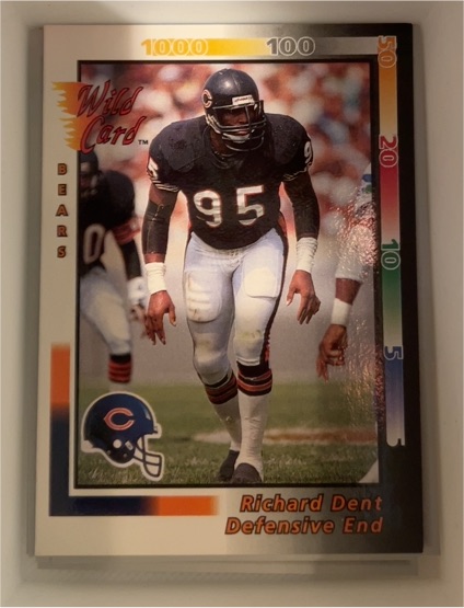 1992 Wild Card #145 Richard Dent — front