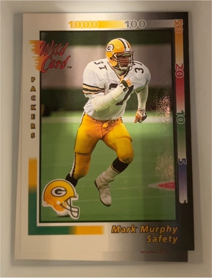 1992 Wild Card #56 Mark Murphy — front