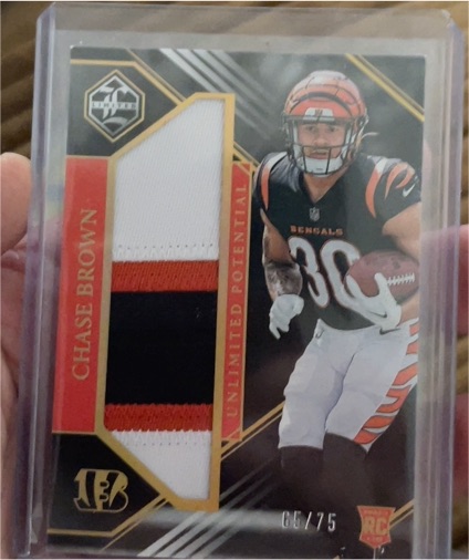 2023 Panini Limited Unlimited Potential #UP-CCB Chase Brown — front