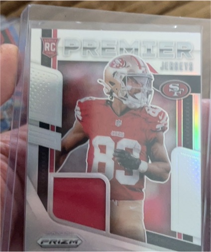 2024 Panini Prizm Premier Jerseys #PJ-JCG Jacob Cowing — front