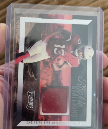 2018 Panini Playoff Rookie Stallions #13 Christian Kirk — front
