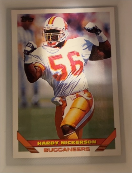 1993 Topps #465 Hardy Nickerson Tampa Bay Buccaneers — front