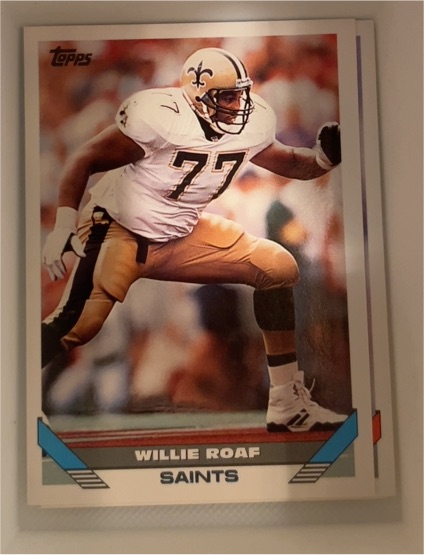 1993 Topps #441 Willie Roaf — front