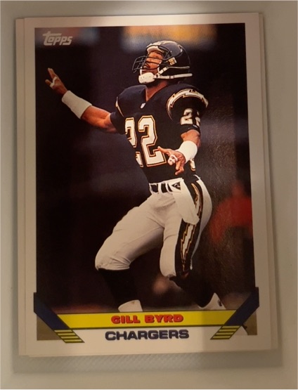 1993 Topps #598 Gill Byrd — front