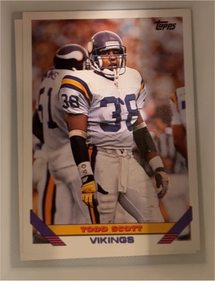 1993 Topps #416 Todd Scott — front