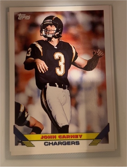 1993 Topps #652 John Carney — front