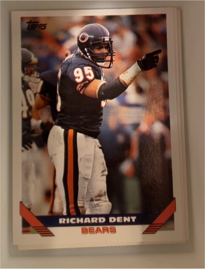 1993 Topps Football #601 Richard Dent — front