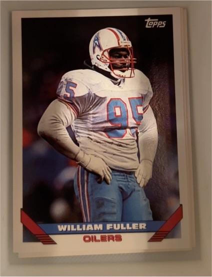 1993 Topps #595 William Fuller — front
