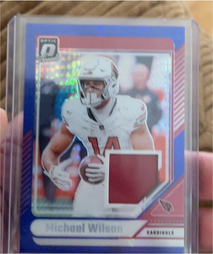 2024 Panini Donruss Optic #DTB-MWN Michael Wilson — front