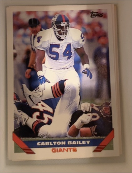 1993 Topps #414 Carlton Bailey — front