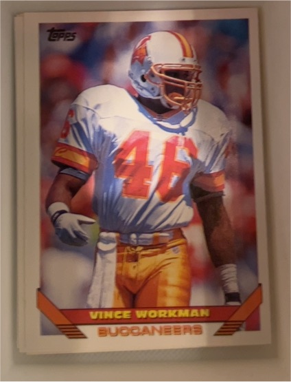 1993 Topps #634 Vince Workman — front