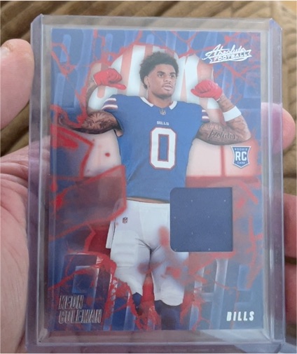 2024 Panini Absolute #RF-KCN Keon Coleman Rookie Force — front