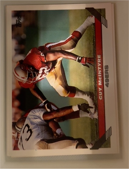 1993 Topps #647 Guy McIntyre — front