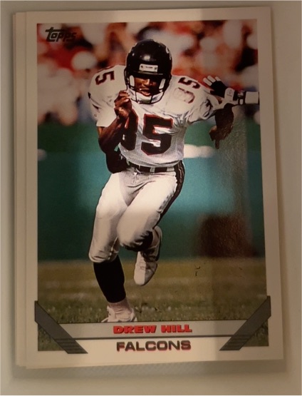 1993 Topps #403 Drew Hill — front