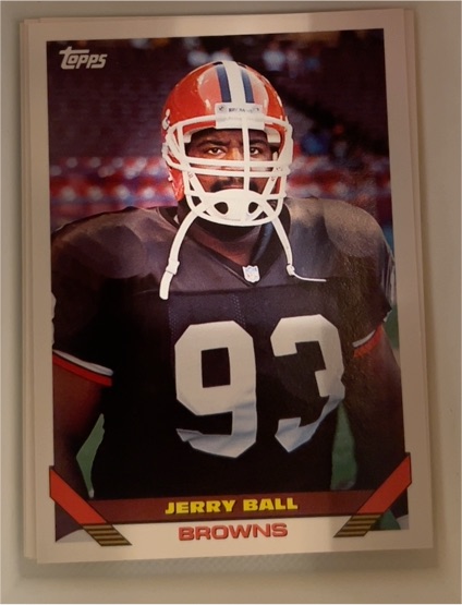 1993 Topps #434 Jerry Ball — front