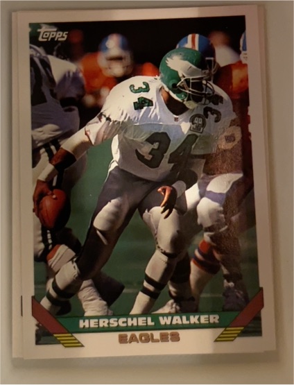 1993 Topps #460 Herschel Walker — front