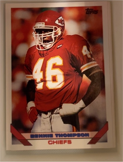 1993 Topps #377 Bennie Thompson — front
