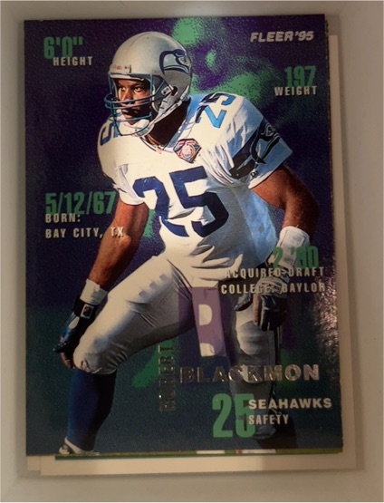 1995 Fleer #360 Robert Blackmon — front
