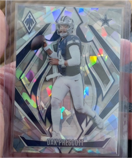 2024 Panini Phoenix Cracked Ice Prizm #31 Dak Prescott — front