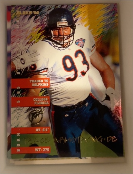 1995 Fleer #50 Trace Armstrong — front