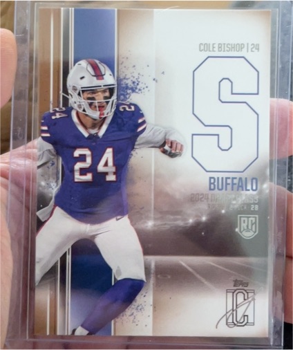 2024 Topps Signature Class #74 Cole Bishop — front