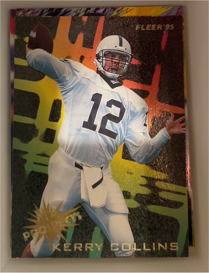 1995 Fleer NFL Prospects #6 Kerry Collins — front