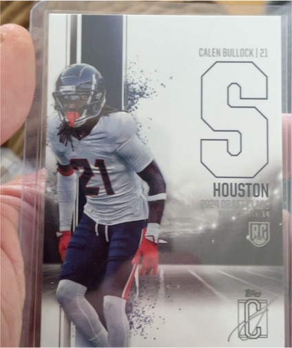 2024 Topps Signature Class #115 Calen Bullock — front
