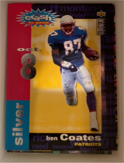 1995 Upper Deck Collector's Choice #C26 Ben Coates — front