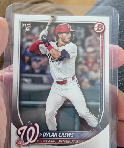 2025 Bowman #42 Dylan Crews — front