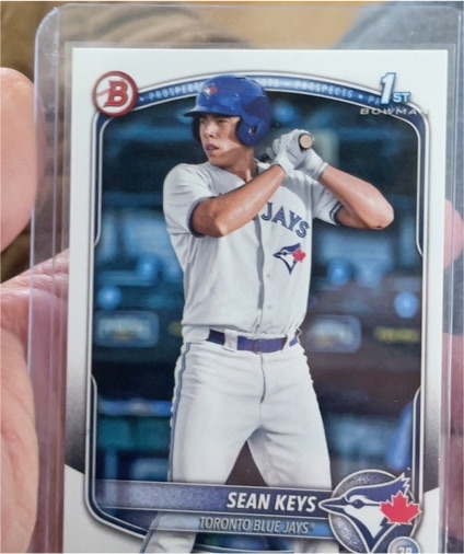 2025 Bowman Chrome Prospects #BCP-89 Sean Keys — front