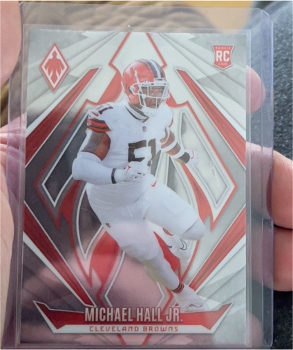 2025 Panini Phoenix #RC Michael Hall Jr. — front