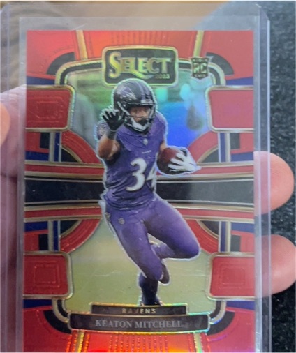 2023 Panini Select Concourse #10 Keaton Mitchell — front