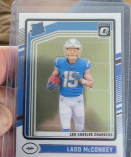 2024 Panini Donruss Optic #266 Ladd McConkey — front