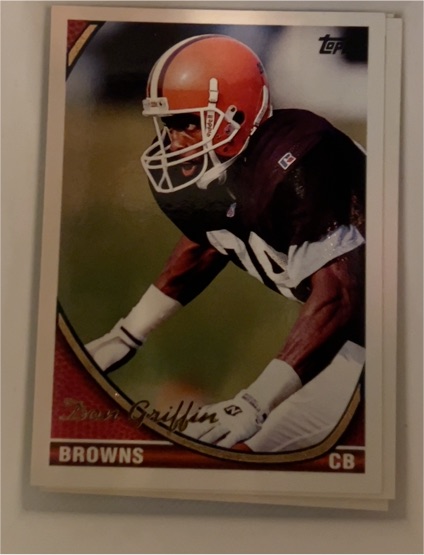 1994 Topps #655 Don Griffin — front