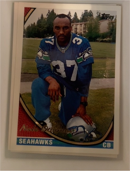 1992 Topps #37 Nate Holmes — front