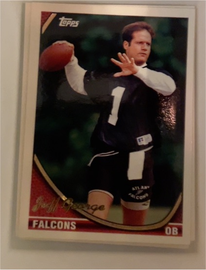 1994 Topps #580 Jeff George — front
