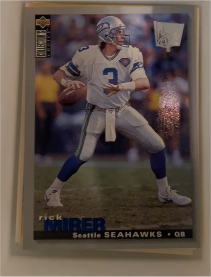 1995 Upper Deck Collector's Choice #64 Rick Mirer — front