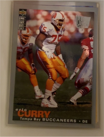 1995 Upper Deck Collector's Choice #270 Eric Curry — front