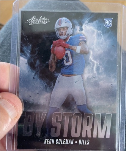 2024 Panini Absolute By Storm #BS-KCN Keon Coleman — front