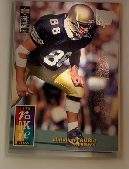 1995 Upper Deck Collector's Choice #22 Christian Fauria — front