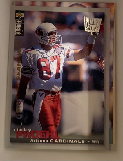 1995 Upper Deck Collector's Choice #93 Ricky Proehl — front