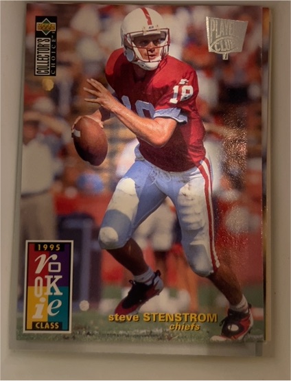 1995 Upper Deck Collector's Choice #29 Steve Stenstrom Rookie — front